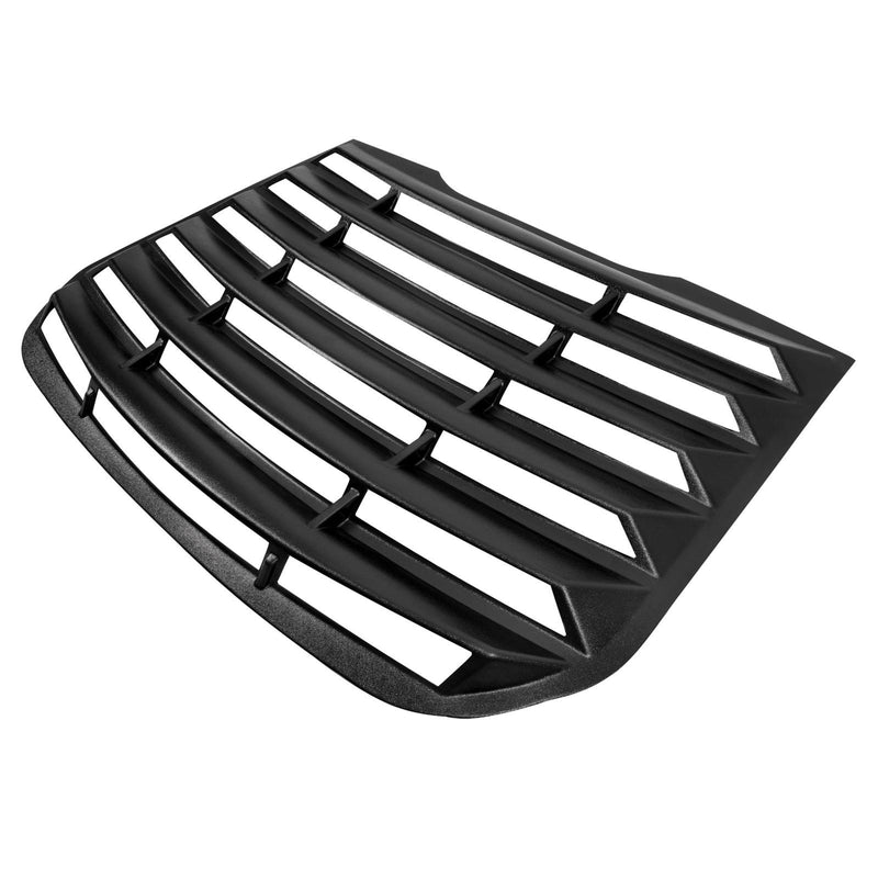 DURAFORCE Rear Window Louver Vent For Ford Fusion 2013-2020 2018 ABS Sun Shade Cover