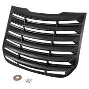 DURAFORCE Rear Window Louver Vent For Ford Fusion 2013-2020 2018 ABS Sun Shade Cover