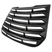 DURAFORCE Rear Window Louver Vent For Ford Fusion 2013-2020 2018 ABS Sun Shade Cover