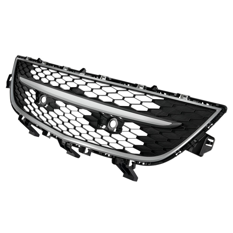 DURAFORCE Front Bumper Grille with Chrome Surround Center Molding For Mazda CX-9 2010-2012