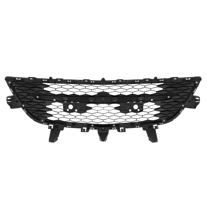DURAFORCE Front Bumper Grille with Chrome Surround Center Molding For Mazda CX-9 2010-2012