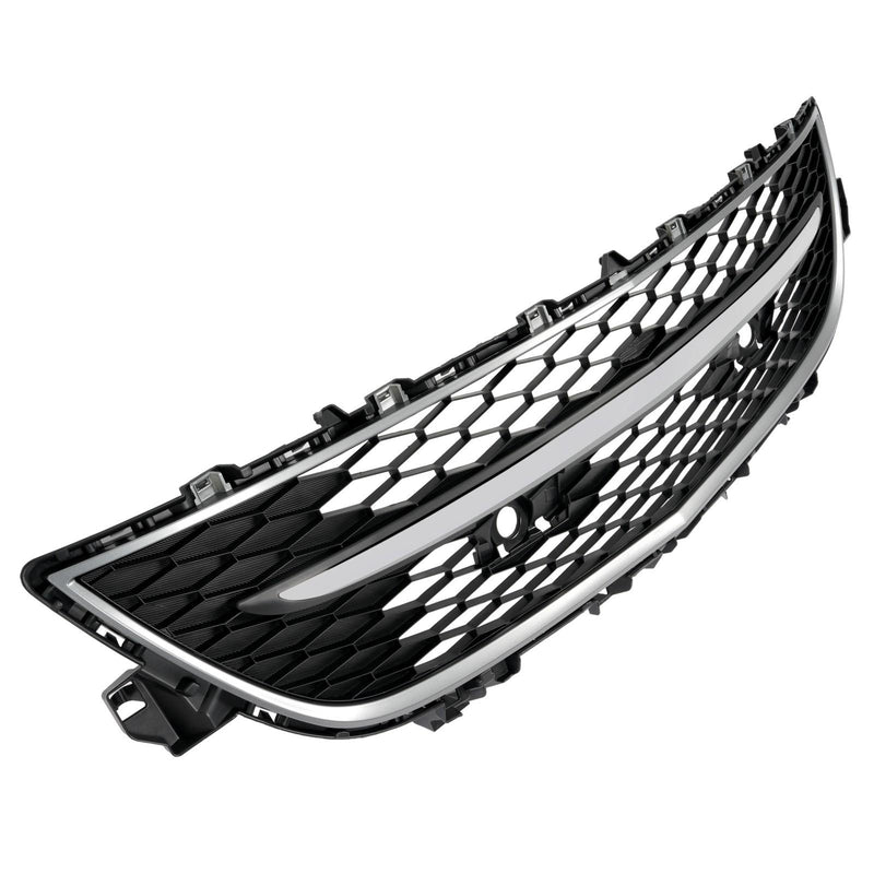 DURAFORCE Front Bumper Grille with Chrome Surround Center Molding For Mazda CX-9 2010-2012