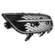DURAFORCE Front Bumper Grille with Chrome Surround Center Molding For Mazda CX-9 2010-2012