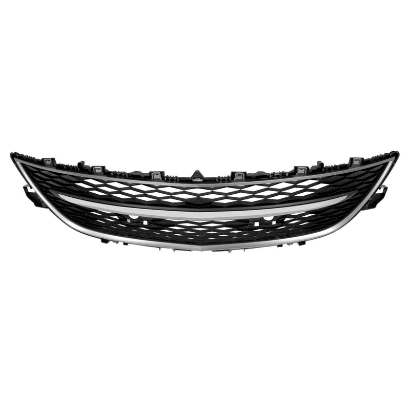 DURAFORCE Front Bumper Grille with Chrome Surround Center Molding For Mazda CX-9 2010-2012