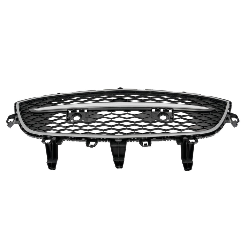 DURAFORCE Front Bumper Grille with Chrome Surround Center Molding For Mazda CX-9 2010-2012
