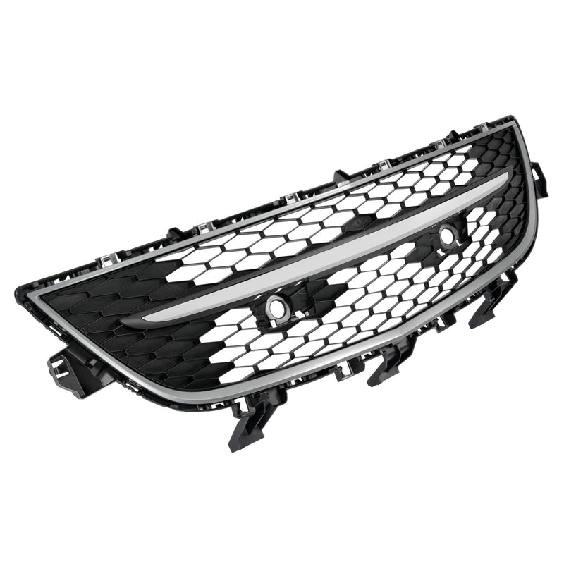DURAFORCE Front Bumper Grille with Chrome Surround Center Molding For Mazda CX-9 2010-2012