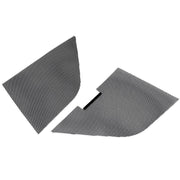 DURAFORCE For Corvette C8 20-24 2021 2022 Front Grill Covers Radiator Guards Steel 2PCS