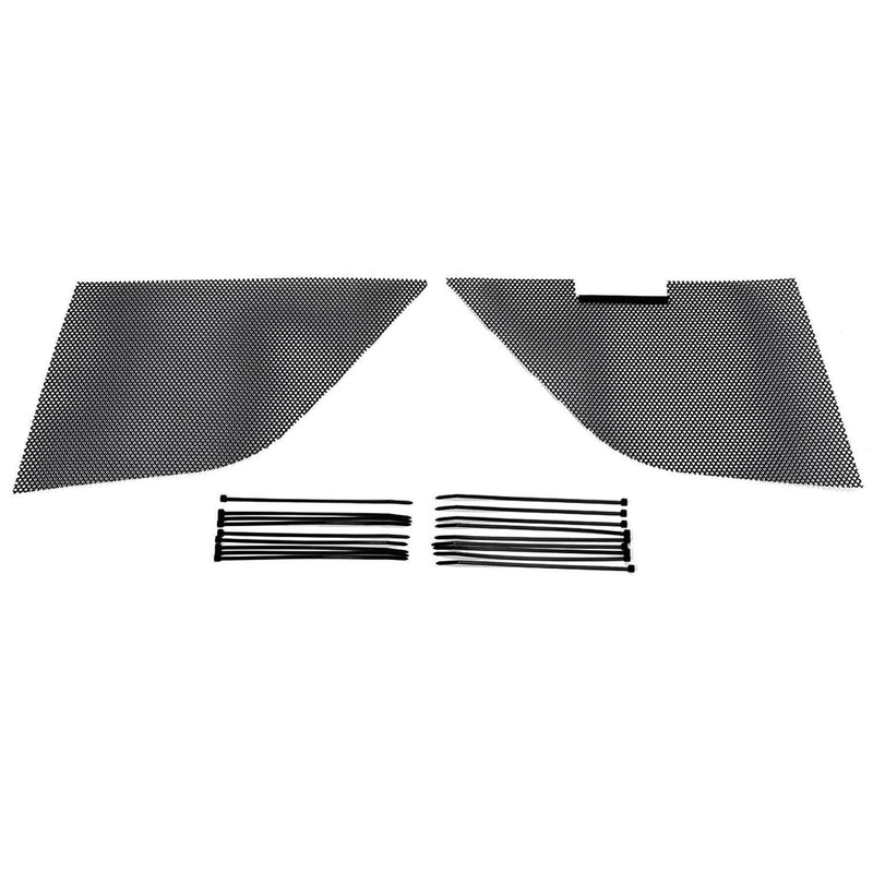 DURAFORCE For Corvette C8 20-24 2021 2022 Front Grill Covers Radiator Guards Steel 2PCS