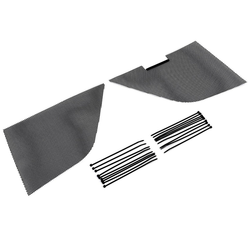 DURAFORCE For Corvette C8 20-24 2021 2022 Front Grill Covers Radiator Guards Steel 2PCS