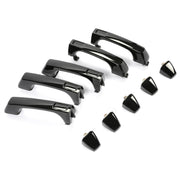 DURAFORCE Exterior Door Handle For 2006-2010 Hummer H3 H3T Set of 5 Front & Rear Black