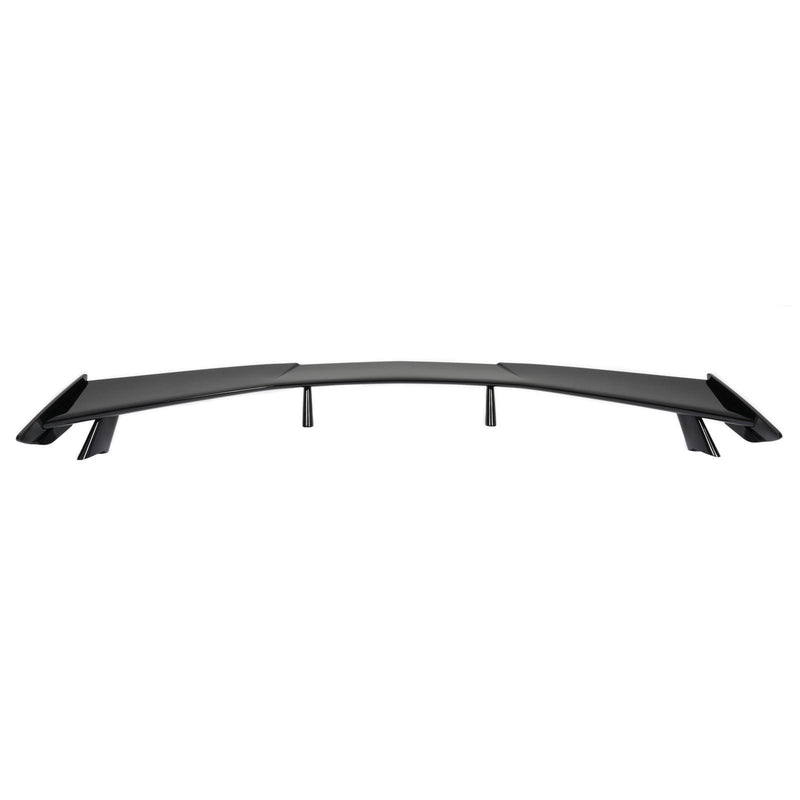 DURAFORCE For Chevy Corvette C8 20-Up Rear Trunk Lid High Wing Spoiler Kit Gloss Black