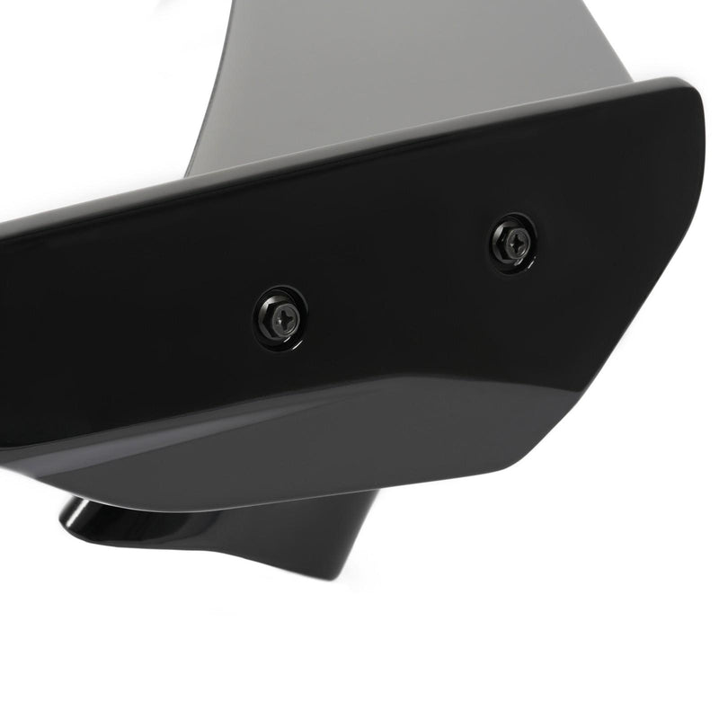 DURAFORCE For Chevy Corvette C8 20-Up Rear Trunk Lid High Wing Spoiler Kit Gloss Black
