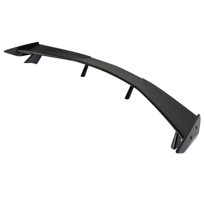 DURAFORCE For Chevy Corvette C8 20-Up Rear Trunk Lid High Wing Spoiler Kit Gloss Black
