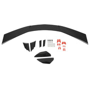 DURAFORCE For Chevy Corvette C8 20-Up Rear Trunk Lid High Wing Spoiler Kit Gloss Black
