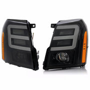 DURAFORCE LED DRL HID/Xenon Projector Headlights Headlamp For Cadillac Escalade 2007-2014