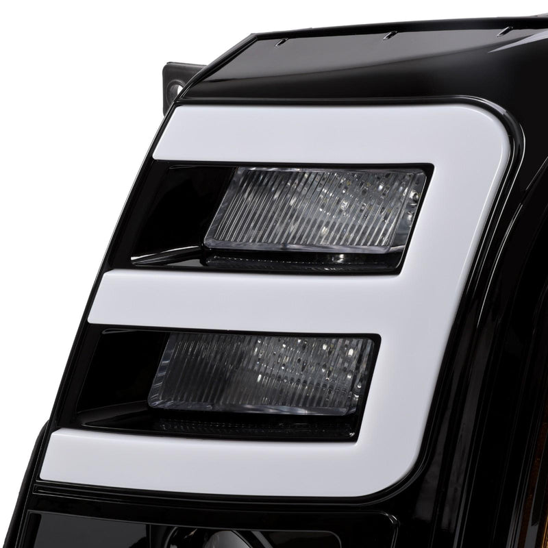 DURAFORCE LED DRL HID/Xenon Projector Headlights Headlamp For Cadillac Escalade 2007-2014