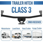 DURAFORCE For Jeep Patriot Compass 11-17 Class 3 Trailer Hitch 2" Receiver Bumper Towing