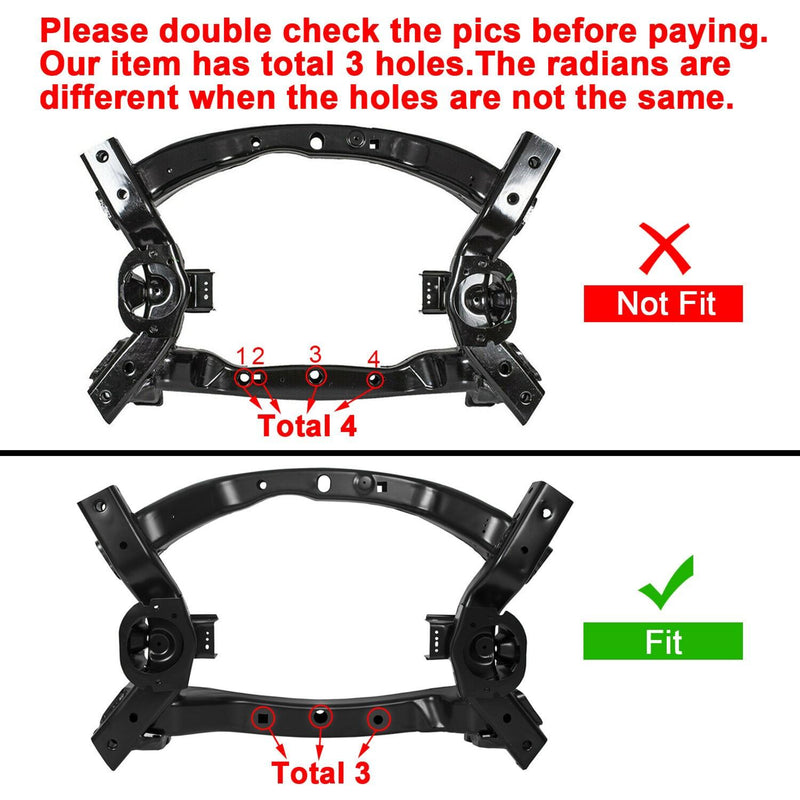 DURAFORCE New Front Subframe For Dodge Charger Challenger 2011-2023 CHRYSLER 300 HELLCAT