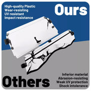 DURAFORCE For 2011-2020 Can-Am Commander 800 / 1000/MAX Scratch Resistant Flip Windshield