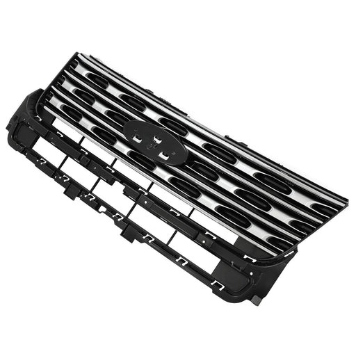 DURAFORCE For Ford Explorer 2016-2017 Front Bumper Grille Honeycomb Chrome #FB5Z8200AC
