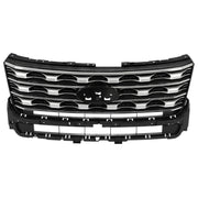 DURAFORCE For Ford Explorer 2016-2017 Front Bumper Grille Honeycomb Chrome #FB5Z8200AC