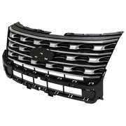 DURAFORCE For Ford Explorer 2016-2017 Front Bumper Grille Honeycomb Chrome #FB5Z8200AC