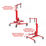 DURAFORCE Adjustable Car Door Installer and Remover Jack Lift Hoist Bumper Stand 440lbs