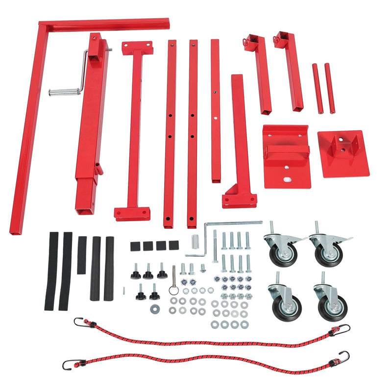 DURAFORCE Adjustable Car Door Installer and Remover Jack Lift Hoist Bumper Stand 440lbs