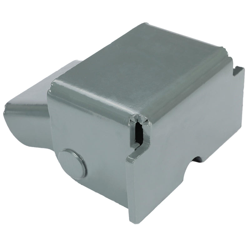 DURAFORCE 2Pcs Steel Dump Body Truck Trailer Hinge Heavy Duty Greasable Weld On Solid