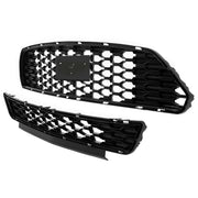 DURAFORCE Front Bumper Grille Grill Replacement kit Black for Ford Mustang 2015-2017