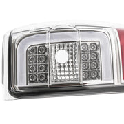 DURAFORCE C Light Bar LED Tail Lights For Ford Ranger 2001-2011 Clear Lens Chrome Housing