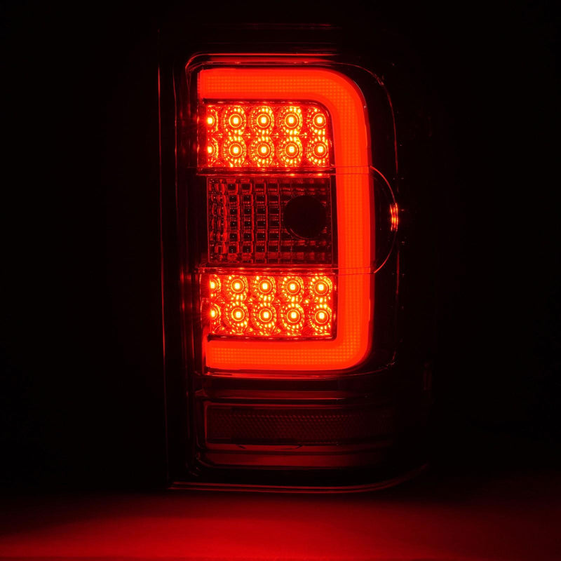DURAFORCE C Light Bar LED Tail Lights For Ford Ranger 2001-2011 Clear Lens Chrome Housing