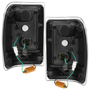 DURAFORCE C Light Bar LED Tail Lights For Ford Ranger 2001-2011 Clear Lens Chrome Housing