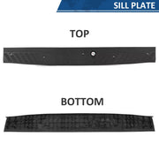 DURAFORCE For Ford Transit-150/250/350/350HD 15-23 Rear Door Plate Panel Step Bumper Pad