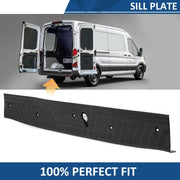 DURAFORCE For Ford Transit-150/250/350/350HD 15-23 Rear Door Plate Panel Step Bumper Pad