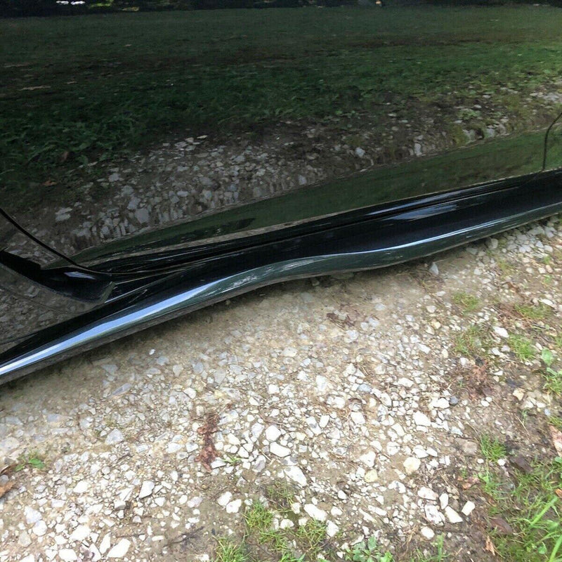DURAFORCE For Corvette C7 Stingray Z06 Z07 2014-2019 Side Skirt Rocker Panels Kit-Black