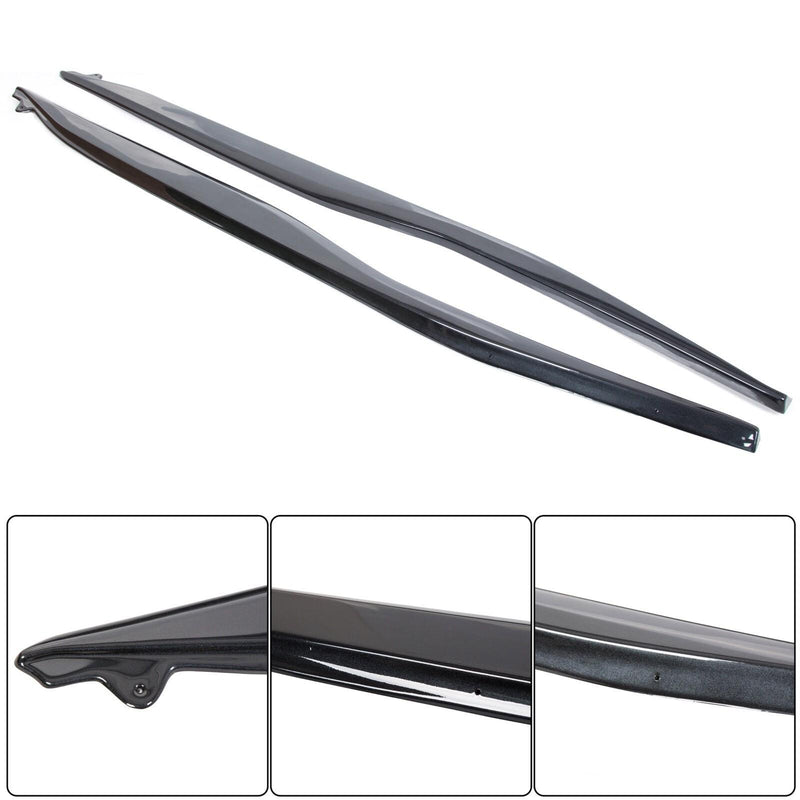 DURAFORCE For Corvette C7 Stingray Z06 Z07 2014-2019 Side Skirt Rocker Panels Kit-Black