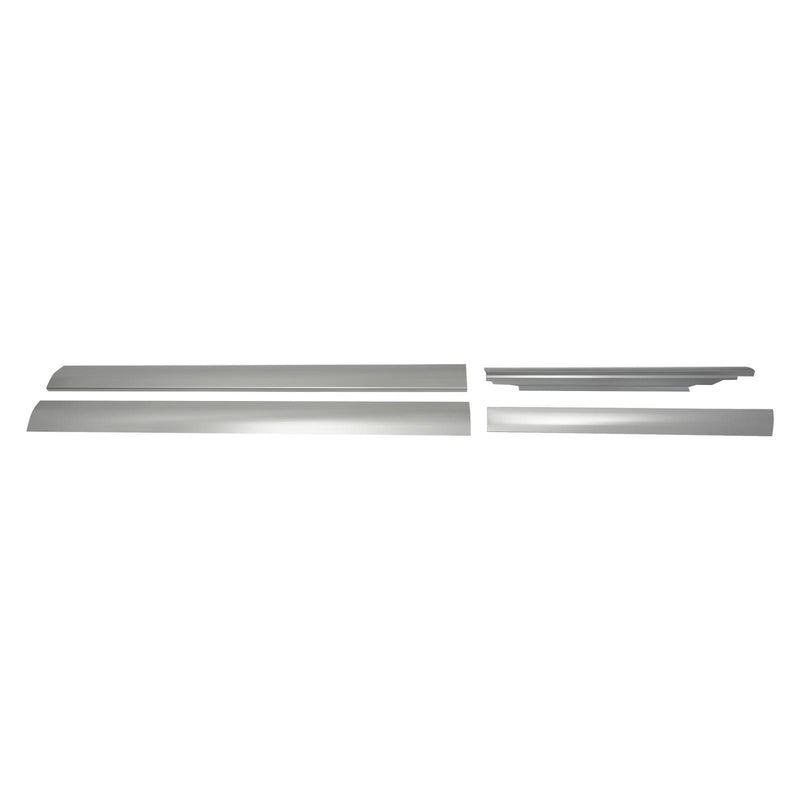 DURAFORCE Rocker Panel Set of Left & Right Silvery For Chevy Express/GMC Savana 1996-2014