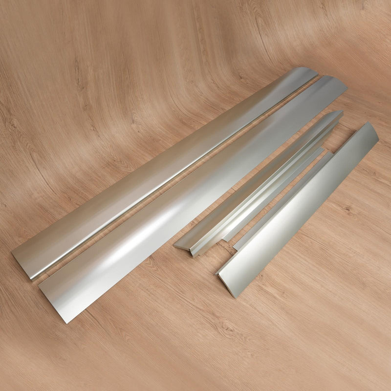 DURAFORCE Rocker Panel Set of Left & Right Silvery For Chevy Express/GMC Savana 1996-2014