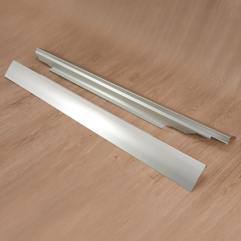 DURAFORCE Rocker Panel Set of Left & Right Silvery For Chevy Express/GMC Savana 1996-2014