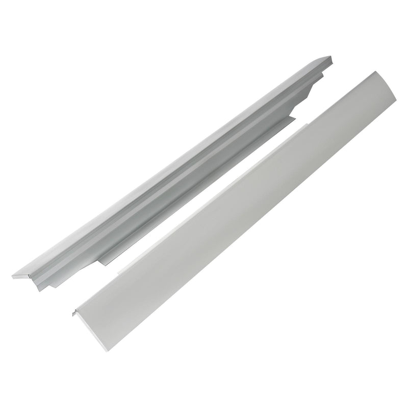 DURAFORCE Rocker Panel Set of Left & Right Silvery For Chevy Express/GMC Savana 1996-2014
