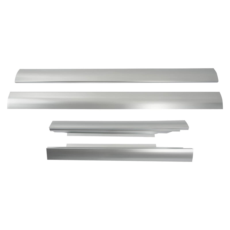 DURAFORCE Rocker Panel Set of Left & Right Silvery For Chevy Express/GMC Savana 1996-2014