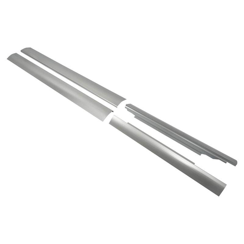 DURAFORCE Rocker Panel Set of Left & Right Silvery For Chevy Express/GMC Savana 1996-2014