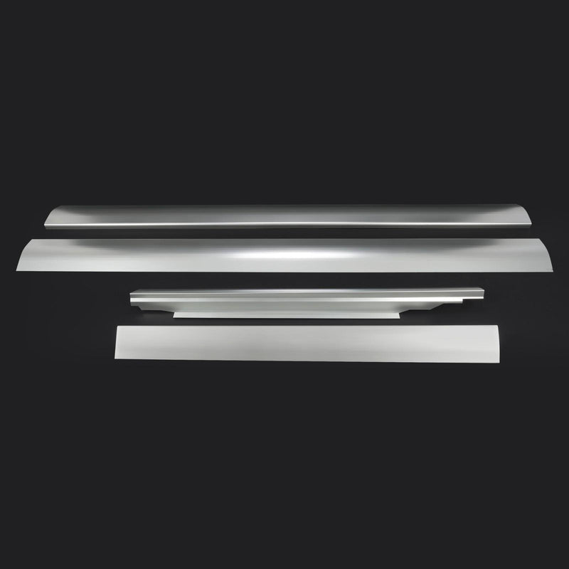 DURAFORCE Rocker Panel Set of Left & Right Silvery For Chevy Express/GMC Savana 1996-2014