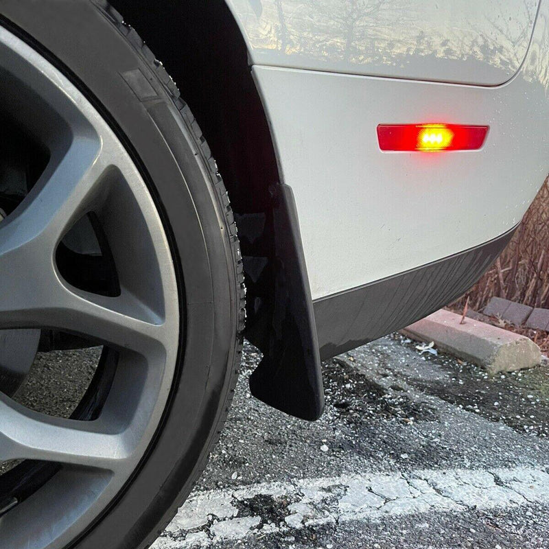 DURAFORCE Mud Flaps Guards Splash Molded Set For 2015-2023 2017 Dodge Challenger
