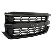 DURAFORCE Front Grille Bumper Upper For 2016-2018 Chevrolet Silverado 1500 Black Mesh