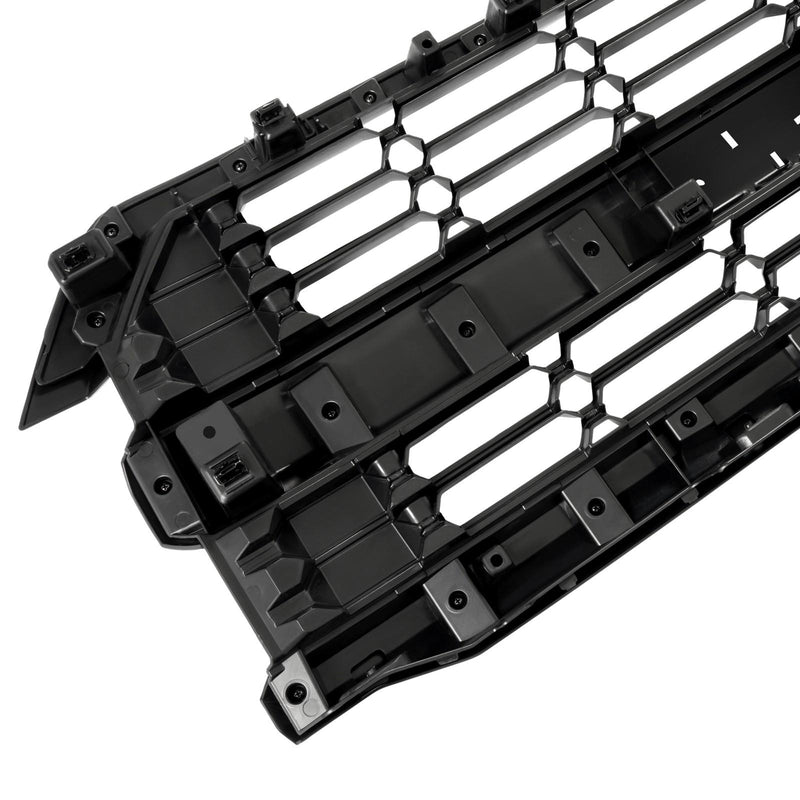 DURAFORCE Front Grille Bumper Upper For 2016-2018 Chevrolet Silverado 1500 Black Mesh
