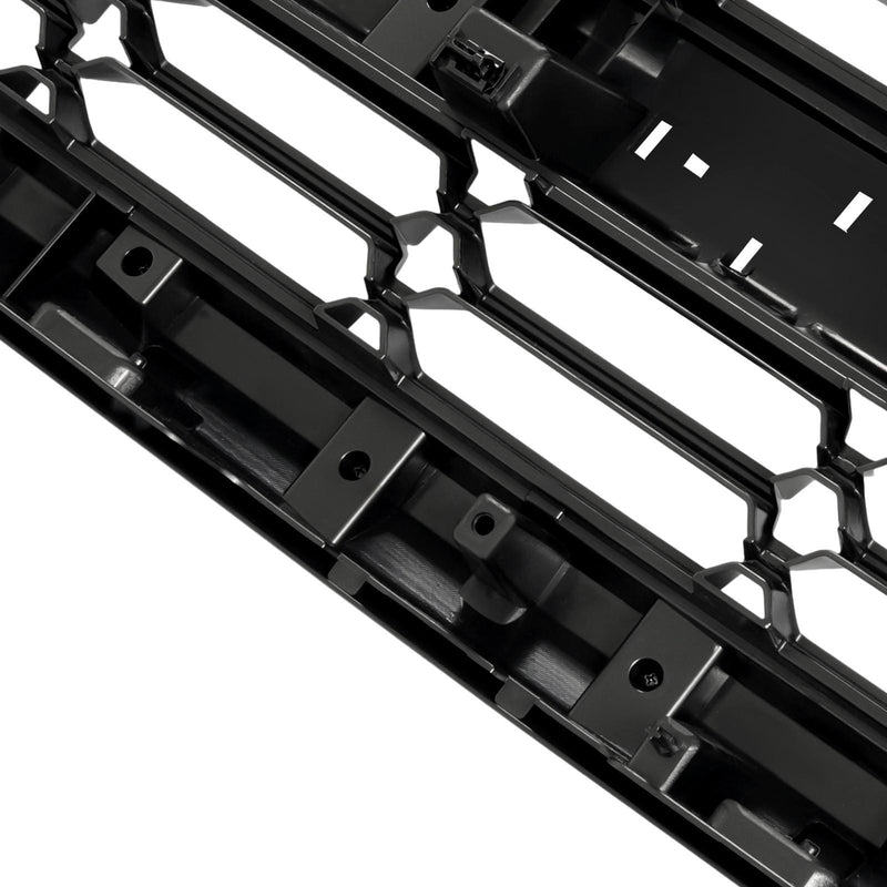 DURAFORCE Front Grille Bumper Upper For 2016-2018 Chevrolet Silverado 1500 Black Mesh