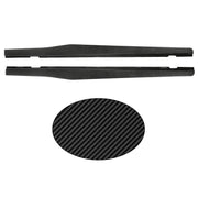 DURAFORCE For Camaro LT LS SS 2010-2015 Side Skirts Extension Lip Carbon Fiber Color