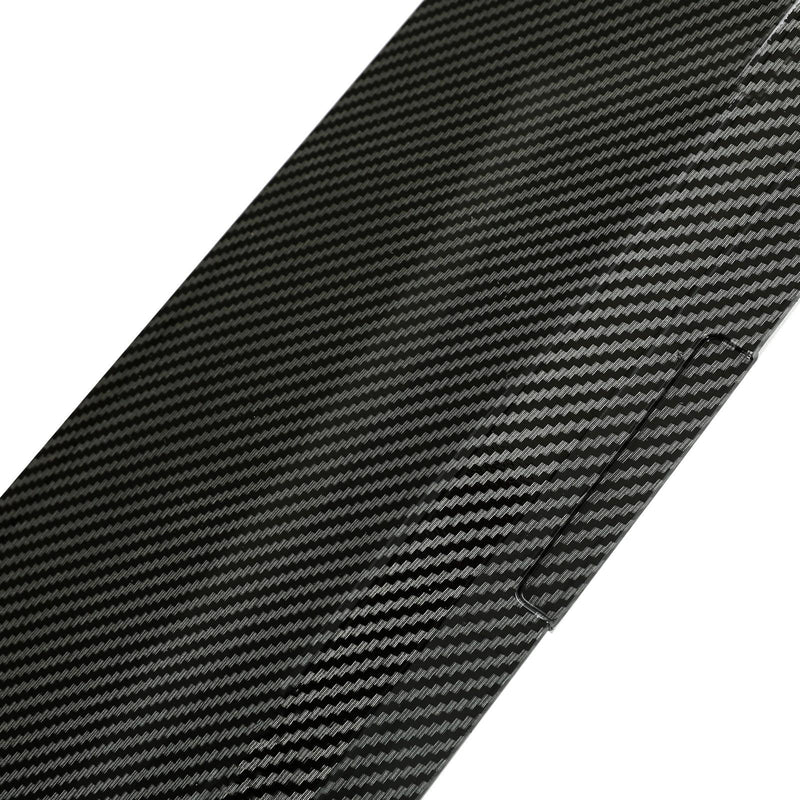 DURAFORCE For Camaro LT LS SS 2010-2015 Side Skirts Extension Lip Carbon Fiber Color